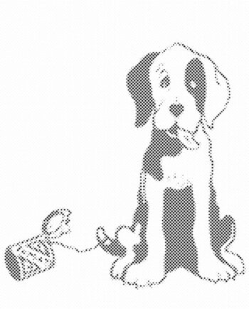 Kreativ Hundetegning: Mal Med Prikker til Hjemmet!