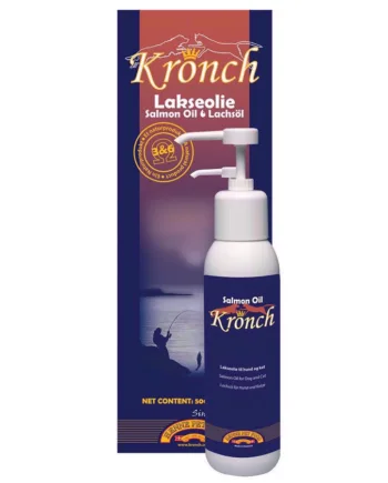 Kronch Lakseolie til Hund – Sund Pels og Hud 250ml