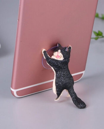 Sort Katte Telefonholder – Den ideelle gave til kattefans!