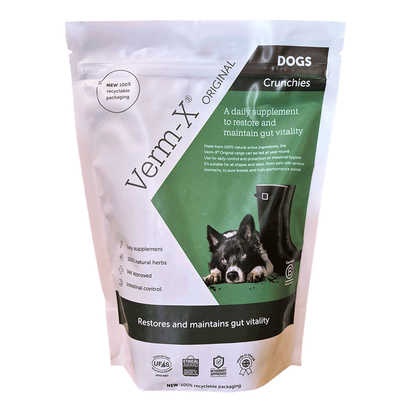 Verm Hund Crunchies 100 - Sund Snack til Din Hund