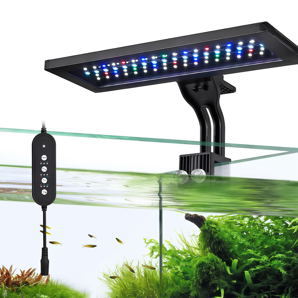 Akvarie Lampe 18w Led Rgbw Timer - Ledlife Happypet - 5740031816991