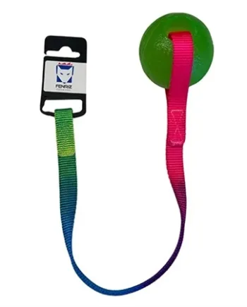Grøn Fenriz Flydebold Med Snor - Fenriz Happypet  - 5708043412686