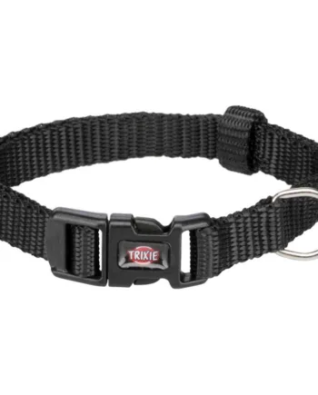 Sort Nylon Halsbånd - Trixie Happypet  - 4011905201610