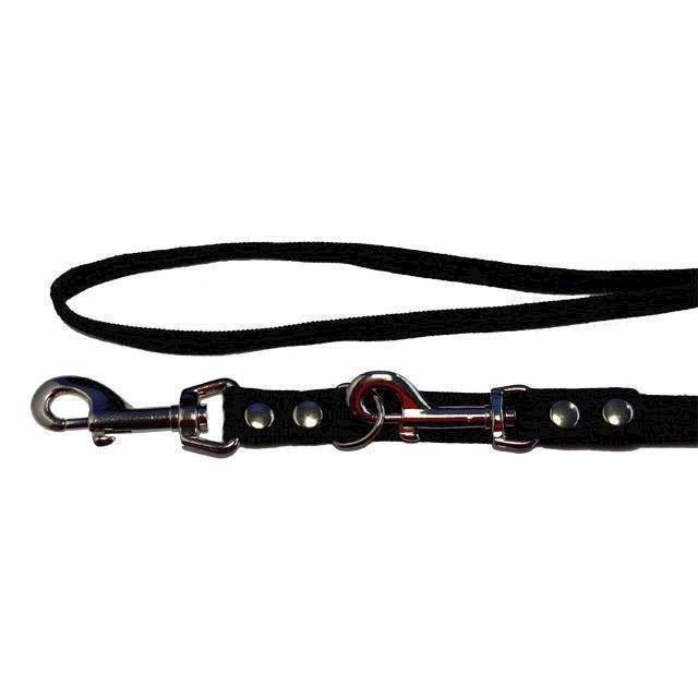 Sort Webbing Dressurline - Fenriz Happypet - 5708043113736