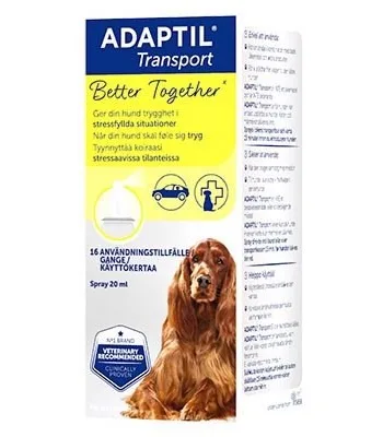 Adaptil Transport Spray Hunde Kan Slappe - Adaptil Happypet  - 3411112133543
