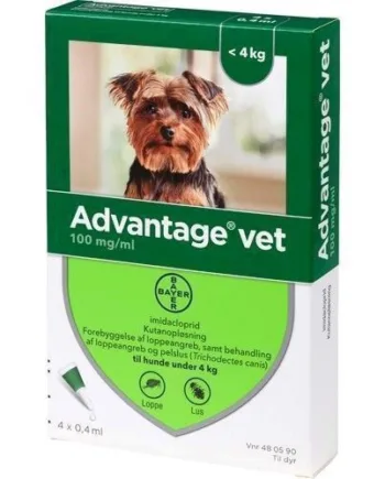 Advantage Vet Loppemiddel Til Hunde - Advantage Vet Happypet  - 7046264808481