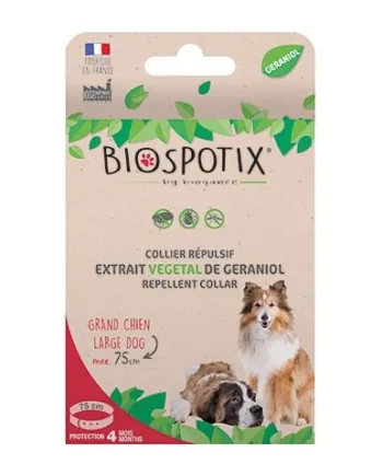 Biospotix Loppehalsbånd Til Hund - Biospotix Happypet  - 3770001288376