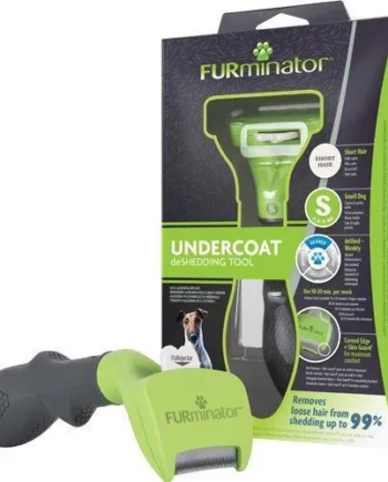 Furminator Deshedding Strigle Kort Hår - Furminator Happypet  - 4048422141105