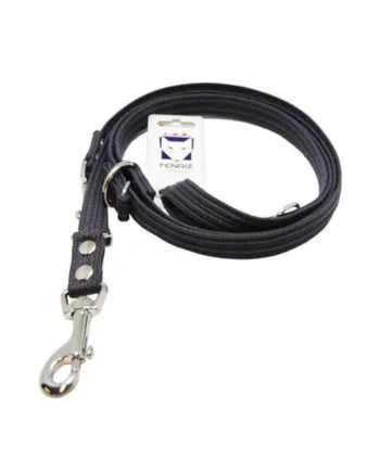 Webbing Dressurline Grå - Fenriz Happypet  - 5708043143757