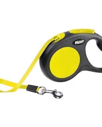 Flexi Neon Båndline Neon Gul Max 15kg - Flexi Happypet  - 4000498023518