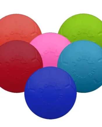 Jolly Soccer Ball Punkterfri Hundebold Rød - Jolly Pets Happypet  - 788169720846