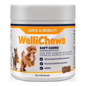Swedencare Wellichews Joint Tyggetabeletter Til Hund Kat 120 Stk - Swedencare Happypet  - 5391475003012