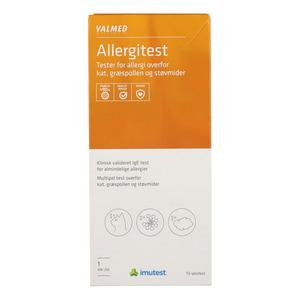 Valmed Allergi Test Kat Støv Græs Stk - Valmed Happypet  - 5708367508409
