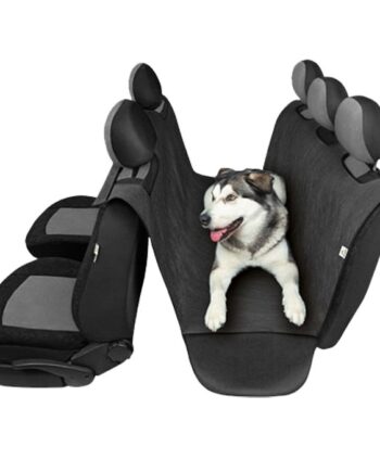 Sort HundetÆppe Polypropylen 160x127 - Hundetæppe Happypet  - 5904898502439