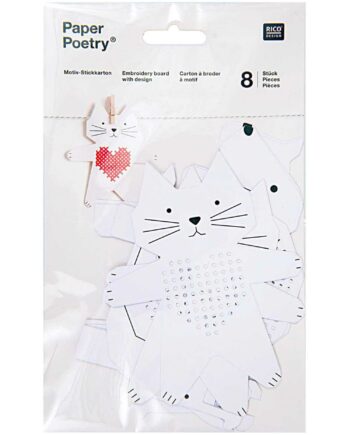 Hulkort Broderi Kat 7875 - Happypet