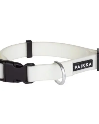 Hvid Paikka Glow Collar Fluorescerende Halsbånd - Paikka Happypet  - 6430076467423