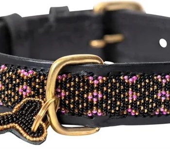 Pink Kampuni Håndlavet Halsbånd Faraja - Kampuni Happypet  - 7340169504685