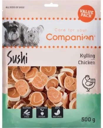 Companion Chicken Sandwish Twist 500g - Companion Happypet  - 5701883388678