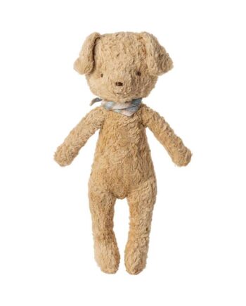 Maileg Hund Vintage Plys Blød Sand - Maileg Happypet  - 5707304147183