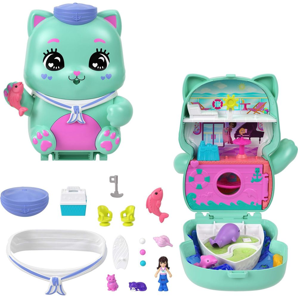 Polly Pocket Matros Kat - Polly Pocket Happypet - 194735274963