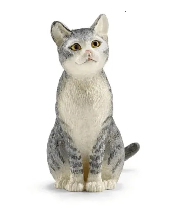 Kat Siddende - Schleich Happypet  - 4059433025629
