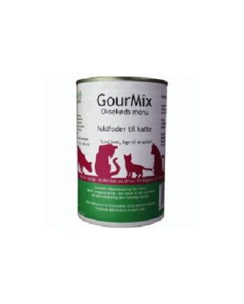 Gourmix Kat Oksekødsmenu 400 Gram - Happypet  - 5704202000800