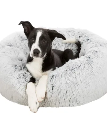 Hvid Harvey Hundeseng Sort - Trixie Happypet  - 4047974373187