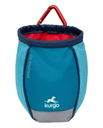 Kurgo Stuff Treat Bag Blå - Ruffwear Happypet  - 813146016725