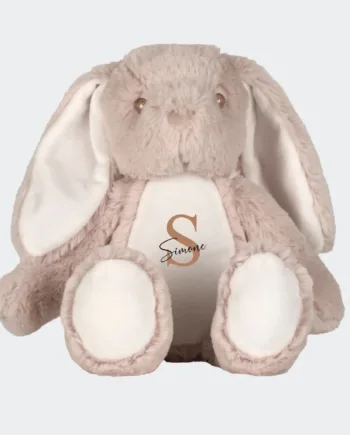 Hund Lille Beige Kanin Bamse Design Selv Farve - Teeinblue Happypet