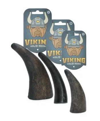 Viking Bøffelhorn Fyldt - Viking Happypet  - 8716759596023