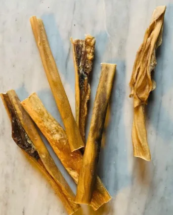 Rådyr Hud Tørret 200g - Snack'it Happypet  - 5710456014906