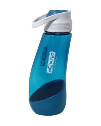 Kurgo Gourd H2o 2i1 Flaske Blå - Kurgo Happypet  - 813146018194
