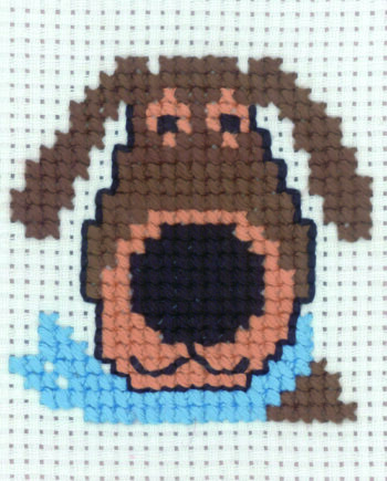 Broderi Tælle Broderi Til Børn 9339 Med Hund - Happypet