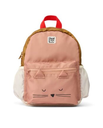 Liewood Andreas Rygsæk Kat Tuscany Rose Multi Mix - Liewood Happypet