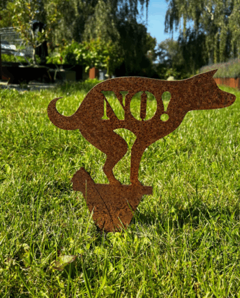 Forbudtskilt Hund Lille - Zinkbakken Happypet