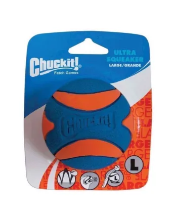Chuckit Ultra Squeaker Ball Medium - Chuckit Happypet  - 029695520686