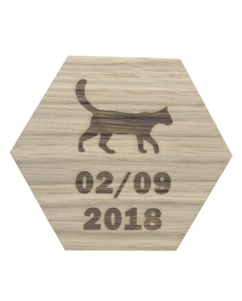 Design Plade Med Kat Dato - Happypet