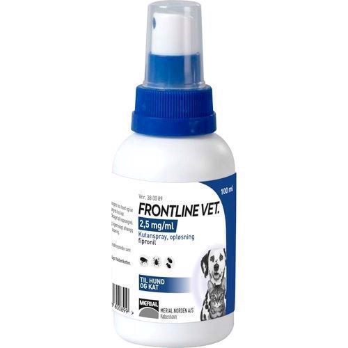Frontline Spray Mod Lopper Flåter 100 - Frontline Happypet - 3661103010470