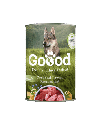 Goood Adult Vådfoder Frilandslam 400 - St. Hippolyt Happypet  - 4001967139273