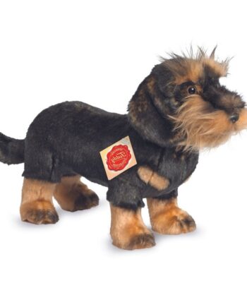 Ruhåret Gravhund Bamse Legetøjshund Som Ligner ægte Hund - Teddy Hermann Happypet  - 4004510919230