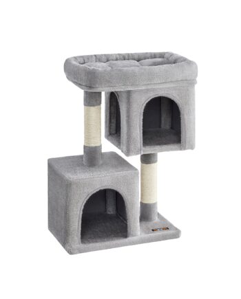 Grå Milo Kradsetræ - Vasagle Happypet  - X001OA5MJH