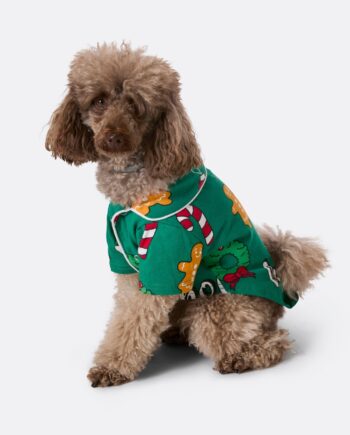 Grøn Hohoho Julepyjamas Til Hunde - Sillysanta Happypet  - 7073008440263