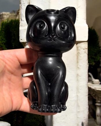 Sort Obsidian Kat - Sort Obsidian Happypet