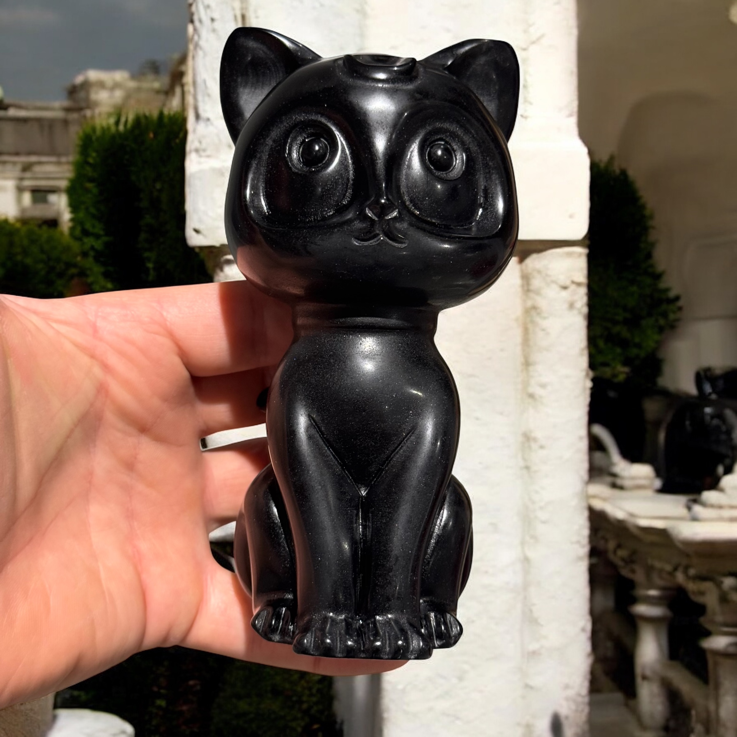 Sort Obsidian Kat - Sort Obsidian Happypet