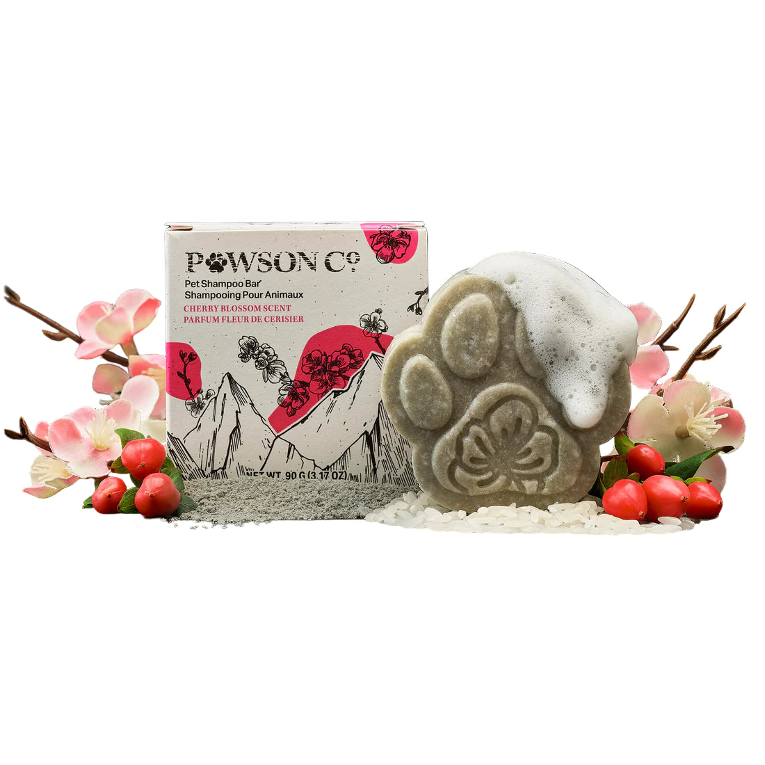 Viori Pet Shampoo Bar Shampoo Med Rice Water Til Hund & Kat Shampoo Bar Viori Studiobuus - Viori Happypet  - 197644231546