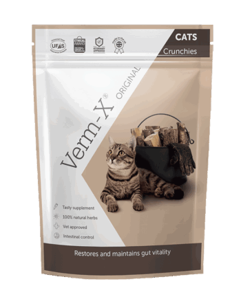 Verm Kat Biscuits 120 - St. Hippolyt Happypet  - 5060126300144