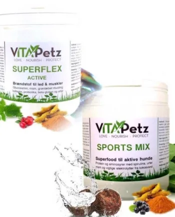 Vitapetz Mobility Pakke Superflex Active Sportsmix - Vitapetz Happypet
