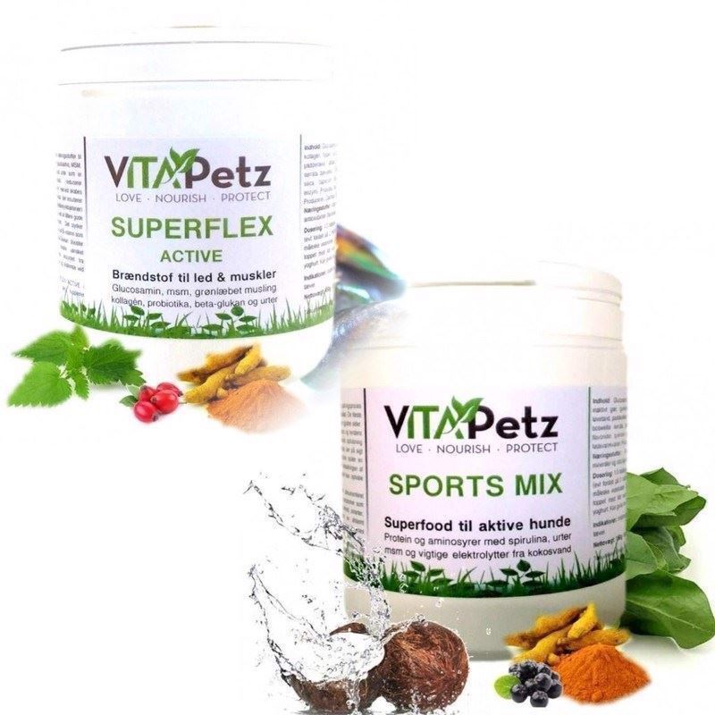 Vitapetz Mobility Pakke Superflex Active Sportsmix - Vitapetz Happypet