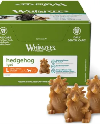 Whimzees Hedgehog Dental Treat Kasse Med Stk - Whimzees Happypet
