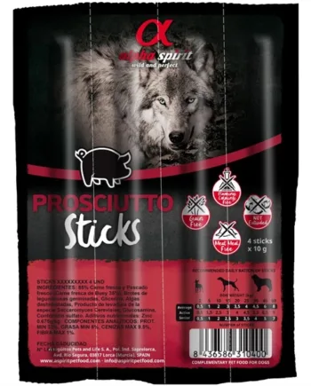 Alpha Spirit Ham Sticks Stk StorkØb - Alpha Spirit Happypet